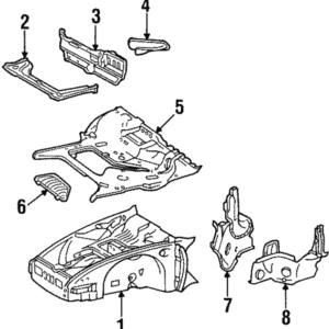 Floor Pan Assembly 55698974