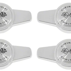 1956-1962 Corvette Wheel Cover Spinner Set