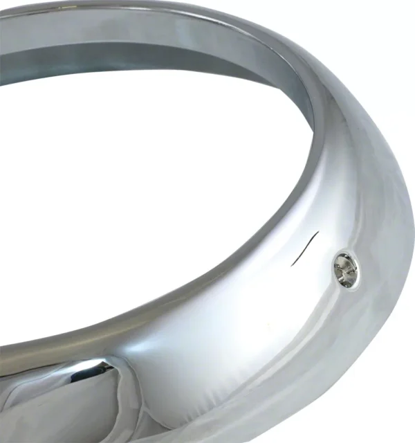 1958-1960 Corvette Chrome Headlight Bezel Pair - Imagem 2