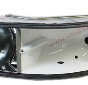 Tail Light Housing, Right, Fits 911 1978-1983. European Spec no side marker socket.. White Reflector Internals.