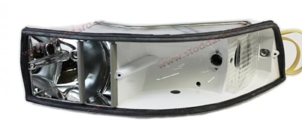 Tail Light Housing, Right, Fits 911 1978-1983. European Spec no side marker socket.. White Reflector Internals.