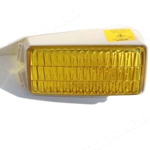 Yellow Fog Lamp Lens, Right, Fits 911 1974-89 930